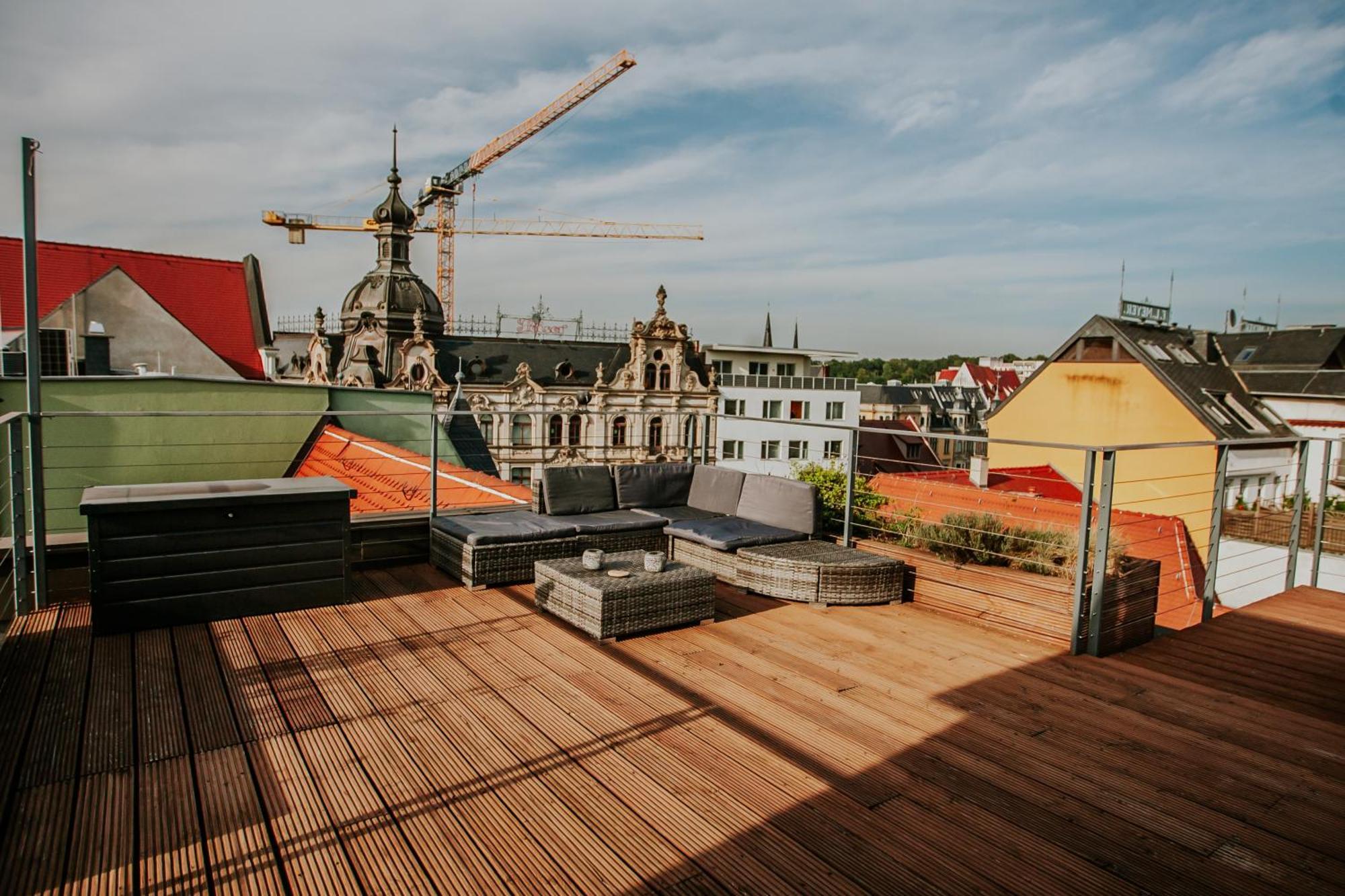 Traumhaftes Apartment Am Dom Mit Grosser Dachterrasse Zwickau Exterior photo