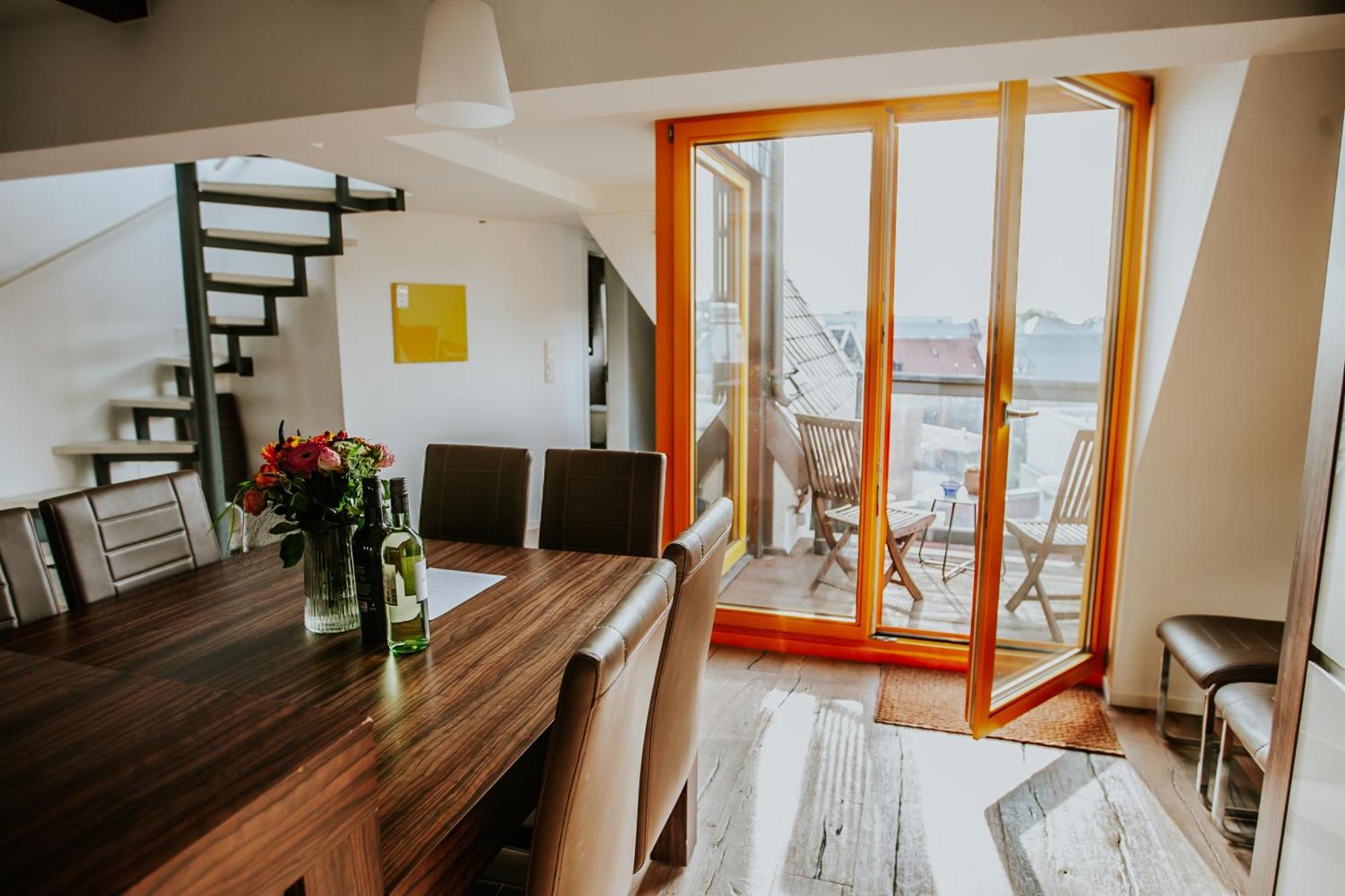 Traumhaftes Apartment Am Dom Mit Grosser Dachterrasse Zwickau Exterior photo