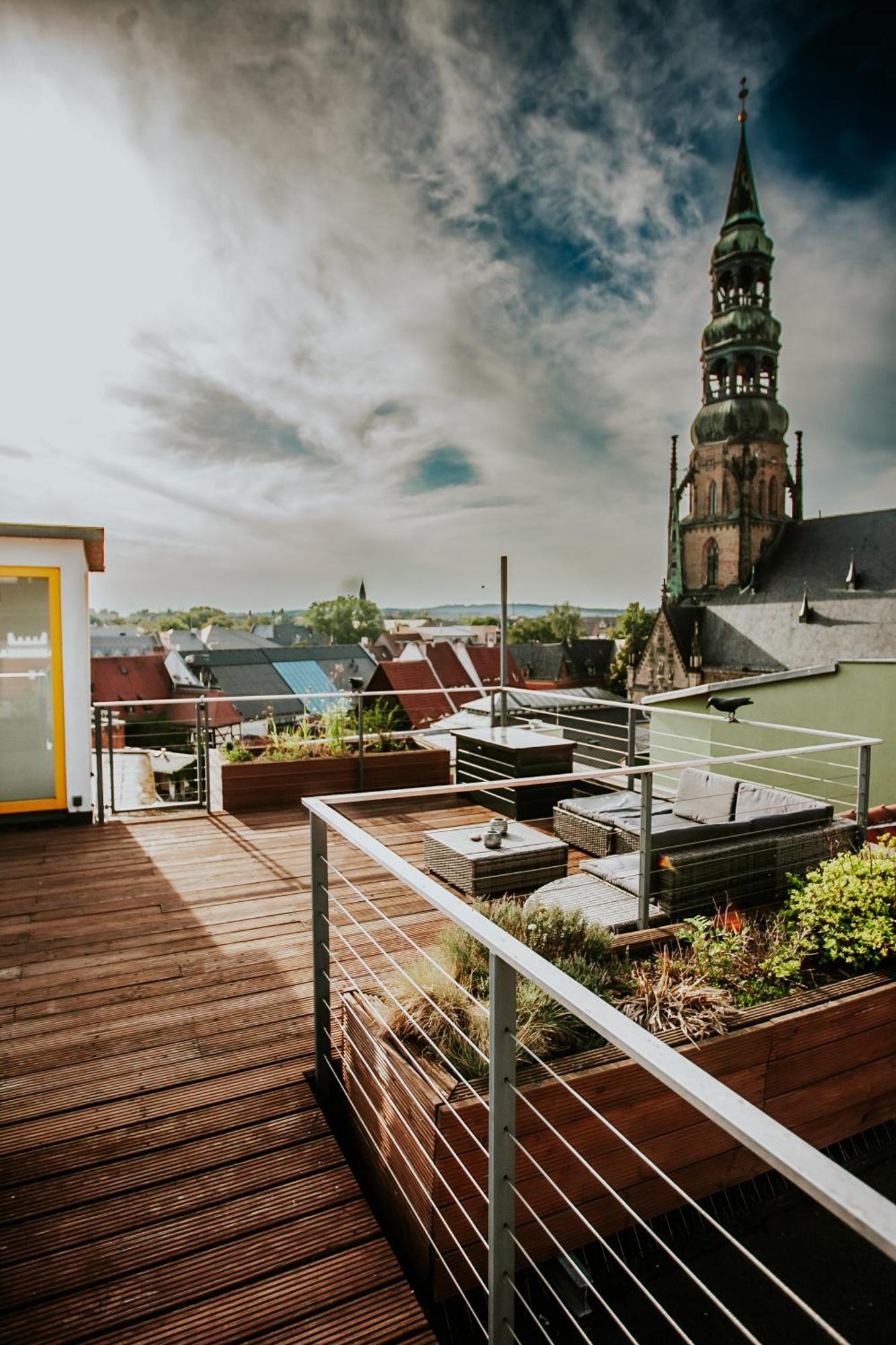 Traumhaftes Apartment Am Dom Mit Grosser Dachterrasse Zwickau Exterior photo